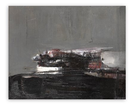 TINO VAGLIERI (1929-2000) - Horizontale figure, 1958