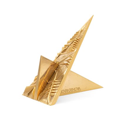 ARNALDO POMODORO (1926) - Piccola scultura per aeroporto di Genova, 1994