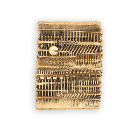 ARNALDO POMODORO (1926) - Rilievo ondulato per CIGO, 1986