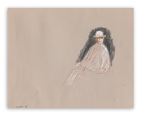 ZORAN ANTONIO MUSIC (1909-2005) - Figura, 1991