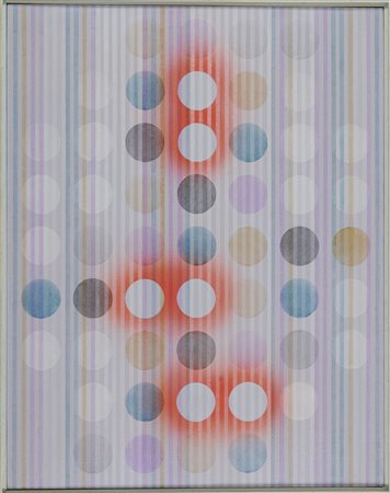 Carlo Nangeroni (New York, 1922 - Savona, 2018) Senza titolo 1990 Acrilico su...