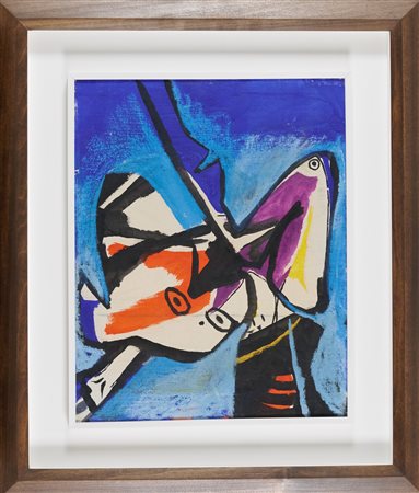 Roberto Crippa (Monza (Mi), 1921 - Bresso (Mi), 1972) Senza titolo 1947 Olio...