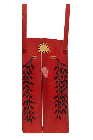 Luigi Presicce (Porto Cesareo, 1976) Ritratto 2009 Smalto su legno cm....