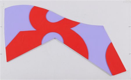Carla Accardi (Trapani, 1924 - Roma, 2014) Rosso-Viola 2012 Multiplo in...
