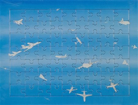 Alighiero Boetti (Torino, 1940 - Roma, 1994) Cieli ad alta quota Il lotto è...