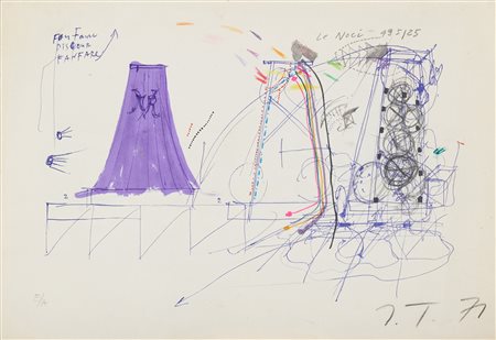 Jean Tinguely (Friburgo, 1925 - Friburgo, 1992) Da "La Vittoria" 1970...