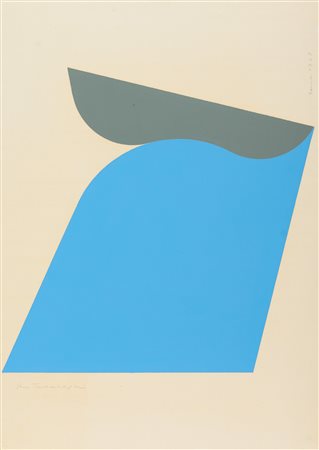 Shu Takahashi (Hiroshima, 1930) Senza titolo 1968 Serigrafia su carta cm....