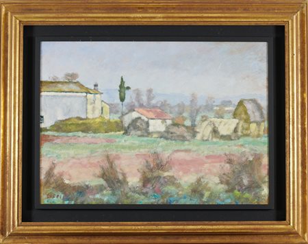 Ardengo Soffici (Rignano sull' Arno (Fi), 1879 - Vittoria Apuana (Lu), 1964)...