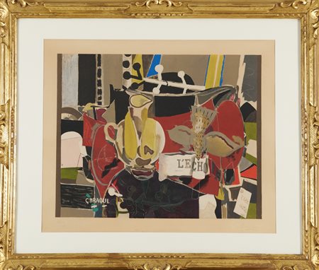 Georges Braque (Argenteuil, 1882 - Parigi, 1963) L'Echo 1960 Litografia su...