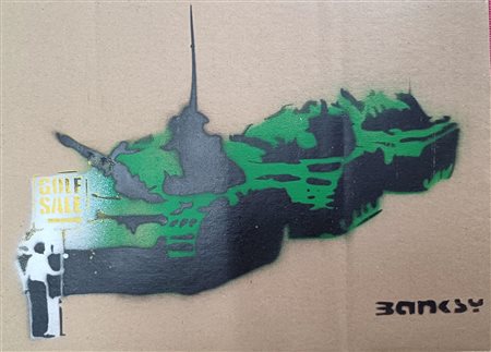 Banksy “Senza titolo” 2015