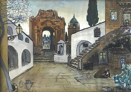 Michele Cascella “Carmen, l’Osteria” 1942