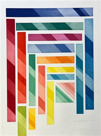 Piero Dorazio “La Grecia - Europa Unita” 1991