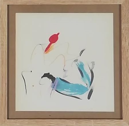 Sergio Dangelo "Senza titolo" 1960