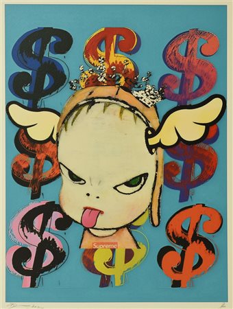 DEATH NYC DEATHG312, 2020 serigrafia, cm 45x32; es. 8/100 firma, data e...