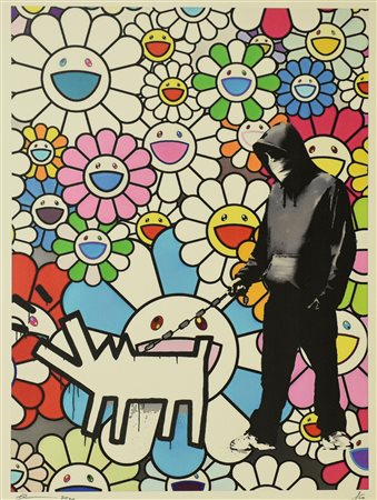 DEATH NYC DEATHM3109, 2020 serigrafia, cm 45x32; es. 1/100 firma, data e...