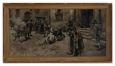 Lodovico Pogliaghi Milano 1857 –  Sacro Monte di Varese 1950 Capitolo 28 dei promessi sposi