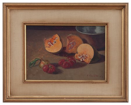 Filippo Vacchetti Carrù (CN) 1873 - Torino 1945 Natura Morta