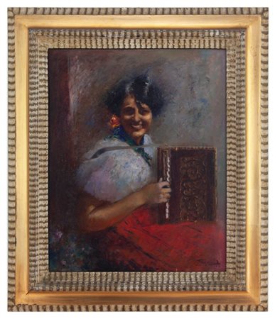 Antonio Pagnotta 1990 - ? Suonatrice di fisarmonica