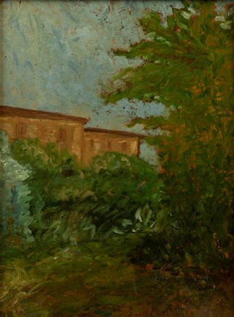 Pio Semeghini (Quistello 1878-Verona 1964)  - Paesaggio 