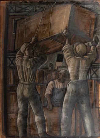 Xavier Bueno (Vera de Bidasoa 1915-Fiesole 1979)  - Senza titolo