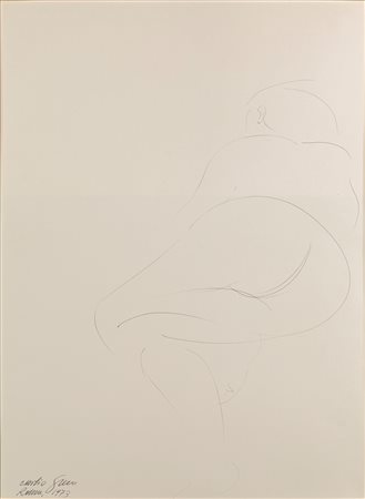 Emilio Greco (Catania 1913-Roma 1995)  - Figura, 1973