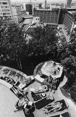 Toni Nicolini (1935-2012)  - Senza titolo (Terrazza a Milano), 1980s