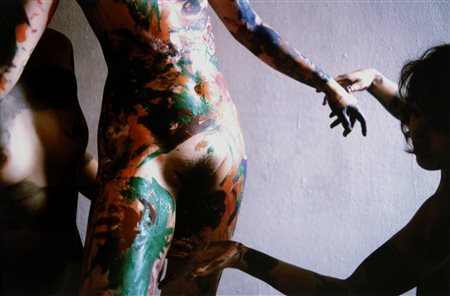 Shozo Shimamoto (1928-2013)  - Senza titolo (Performance), 1999