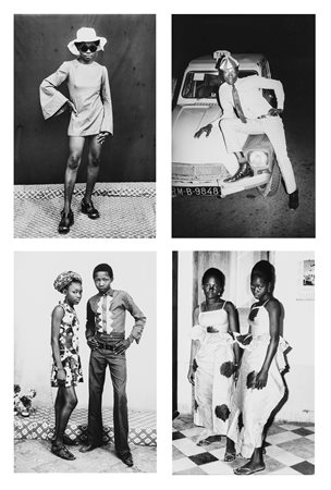 Malick Sidibé (1936-2016)  - 4 Fonts Cardinaux, 1956/1970