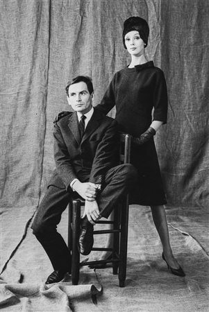 Jean-Loup Sieff (1933-2000)  - Pierre Cardin e Ina Balke, 1960s