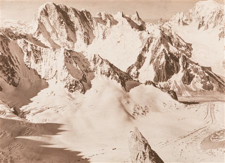 Pierre Tairraz (1933-2000)  - Senza titolo (Catena del Monte Bianco), 1960s