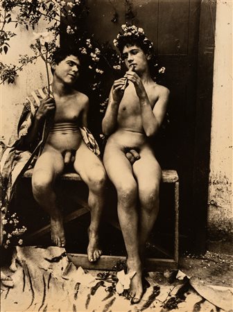 Baron Wilhelm von Gloeden (1856-1931)  - Senza titolo (Giovani siciliani), 1920s/1930s