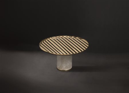 Tosco Ticciati, Tavolino da appoggio “Flow Table”, Collezione “Botania”, Firenze, XXI secolo. 