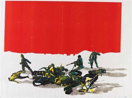 Vittoria Chierici (Bologna 1955), “Battaglia”, 1993.