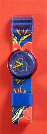 SWATCH CHICHICASTENANGO - PWN109 Anno 1993, cassa 39 mm in plastica,...