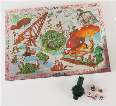 SWATCH CALENDARIO DELL'AVVENTO - SPECIAL CHRISTMAS 1997 - GZ900 Anno 1997....