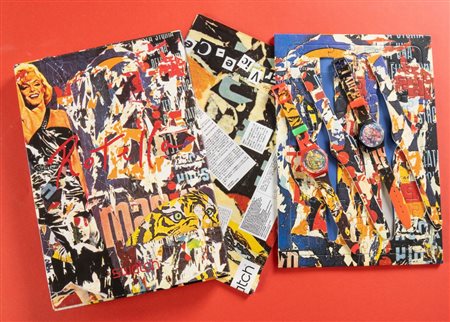 SWATCH MARILYN AND BENGALA - GZS04 Design by Mimmo Rotella, anno 1994. Cassa...
