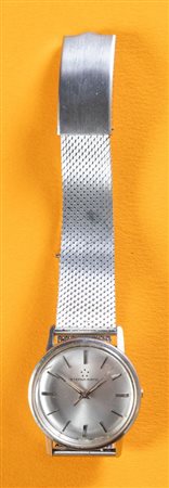 ETERNA MATIC AUTOMATIC, anni '70. Cassa rotonda in acciaio, quadrante argenté...