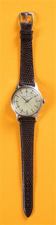 ETERNA MATIC AUTOMATIC, anni '60. Cassa rotonda in acciaio, quadrante beige...