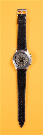 OMEGA CHRONO OFFICIER MUSEUM REF. 57.02.50.02, anni 2000. Cassa rotonda in...