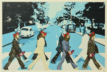 DEATH NYC DEATH0279, 2022 serigrafia, cm 32x45; es. 36/100 firma, data e...