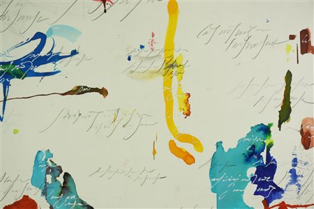 Alfredo Rapetti Mogol SENZA TITOLO, 2006 tecnica mista su carta, cm 50x60...