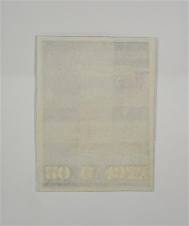 Enzo Bersezio BIOGRAFICO - 30 6 1977 tecnica mista su carta, cm 13,5x9,5 sul...