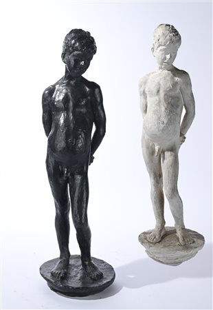 Lorenzo Guerrini (Milano 1914-Roma 2002) Lotto di due sculture di Lorenzo...