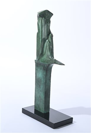 Duilio Cambellotti (Roma 1876-Roma 1960) Cibele 1910-1992 Scultura in bronzo...