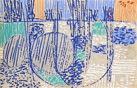 Antonio Vangelli (Roma 1917-Roma 2003) Armonia Sferica 1968 Tecnica mista...