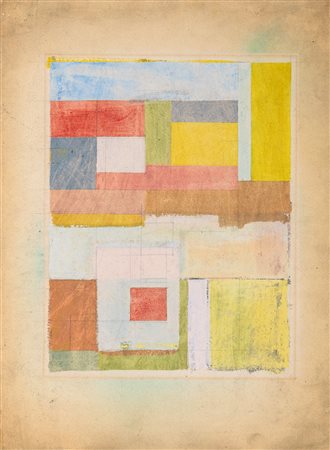 Ad Reinhardt (New York 1913-New York 1967) Senza titolo Matita e acquarello...