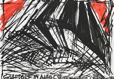 Vinicio Berti (Firenze 1921-Firenze 1991) Guardare in alto (immensamente)...