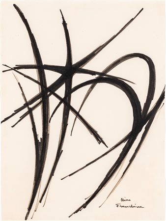 Nino Franchina (Palmanova 1912-Roma 1987) Senza titolo Pennarello su carta cm...