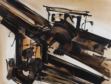 GIANNI BERTINI Pisa 31/07/1922 - Caen (Normandia) 08/07/2010 Senza titolo,...