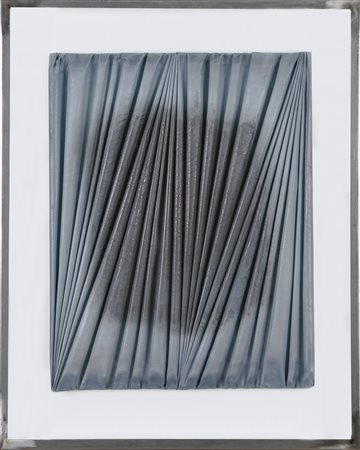 UMBERTO MARIANI Milano 16/11/1936 Senza titolo, 2009 acrilico su piombo...